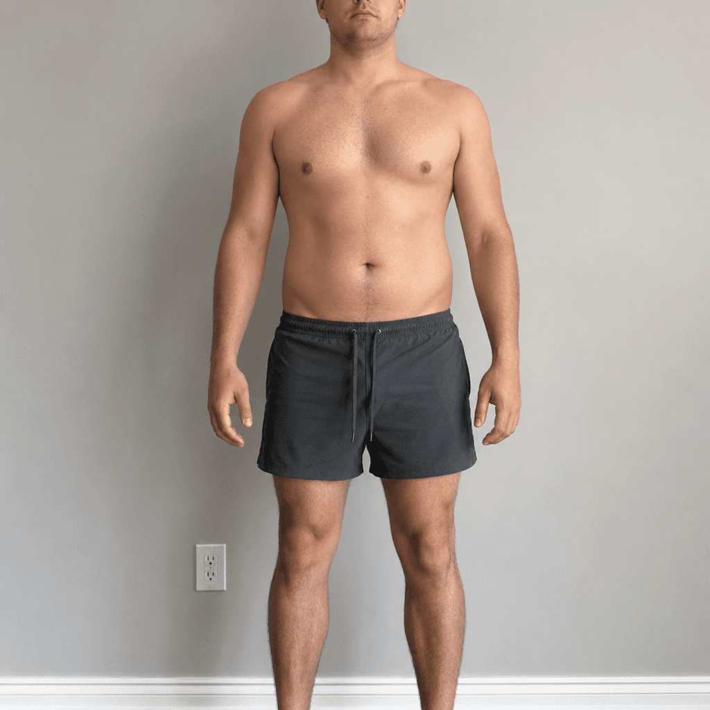 Before: Fit, Average body fat