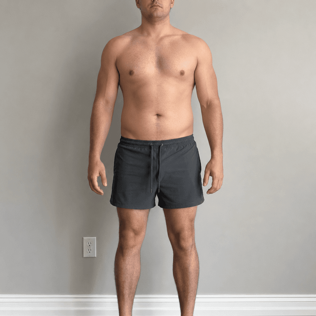 After Cycle: Athletic, Average body fat