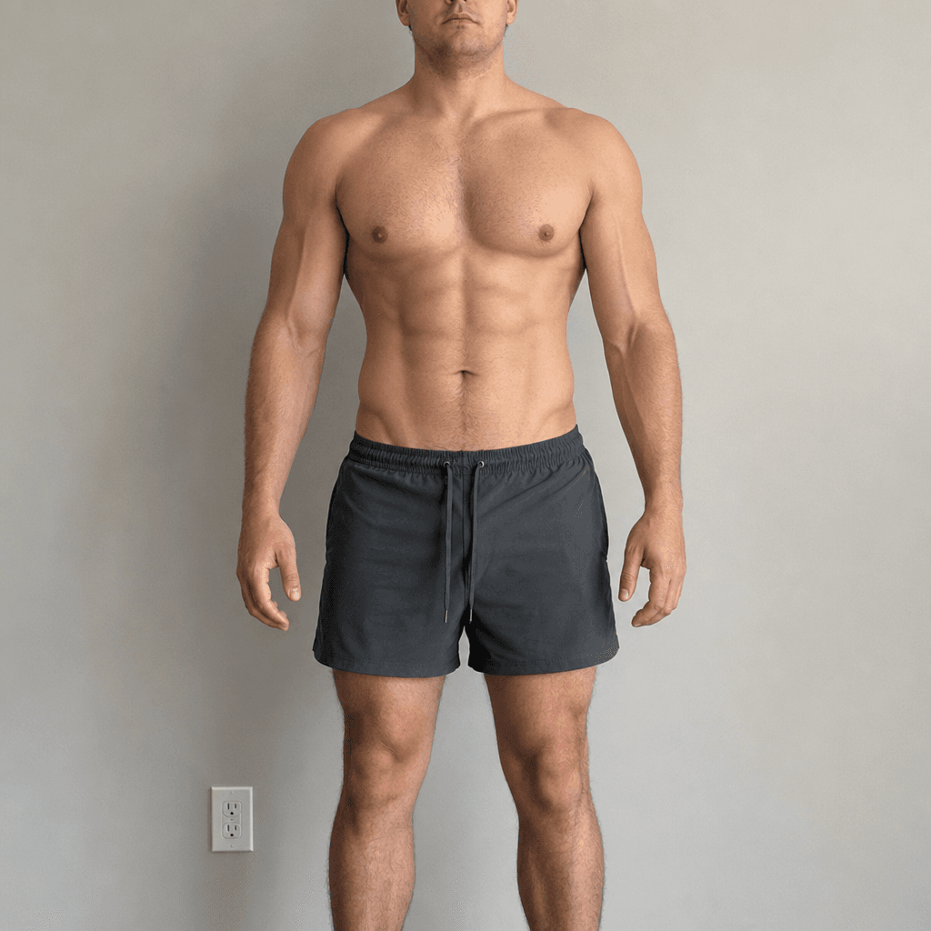 After Cycle: Well-Built, Lean body fat