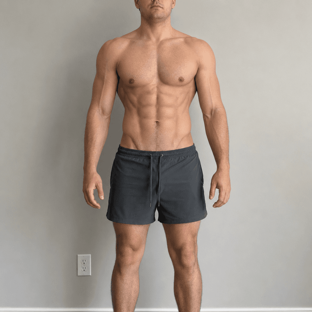 After Cycle: Well-Built, Very Lean body fat