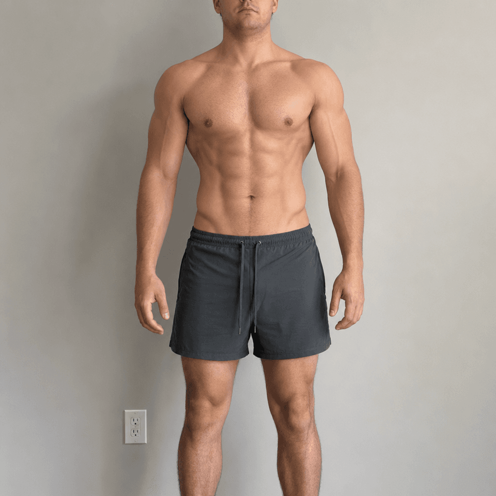 After Cycle: Very Well-Built, Very Lean body fat
