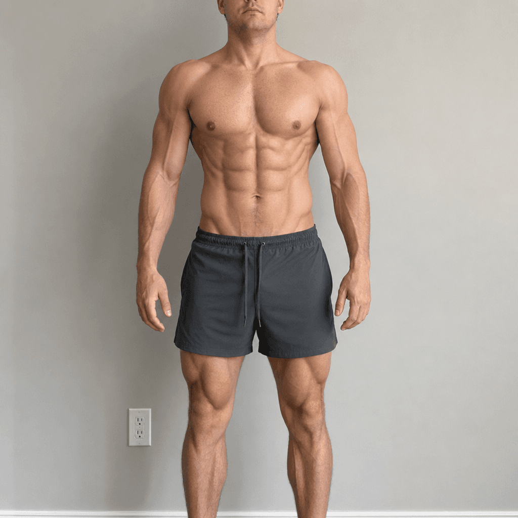 After Cycle: Elite, Very Lean body fat