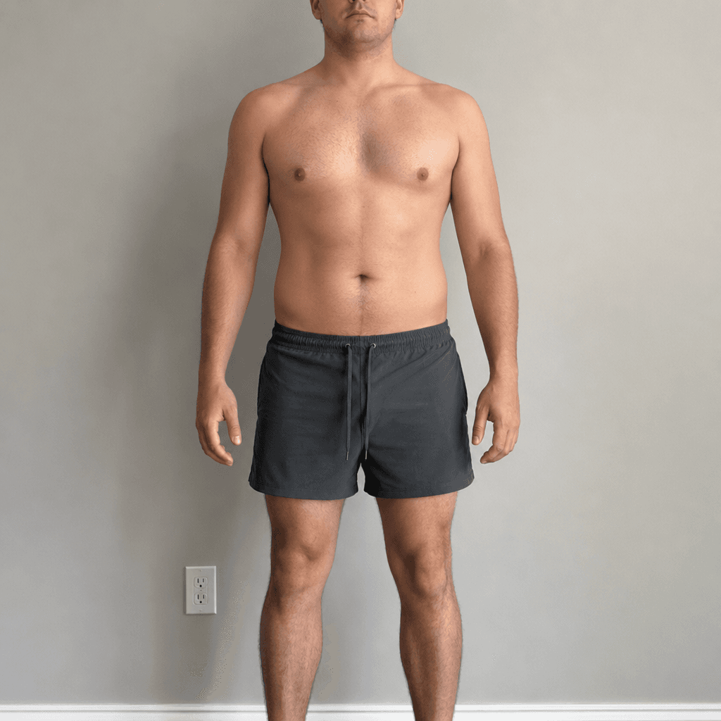 After Cycle: Fit, Lean body fat