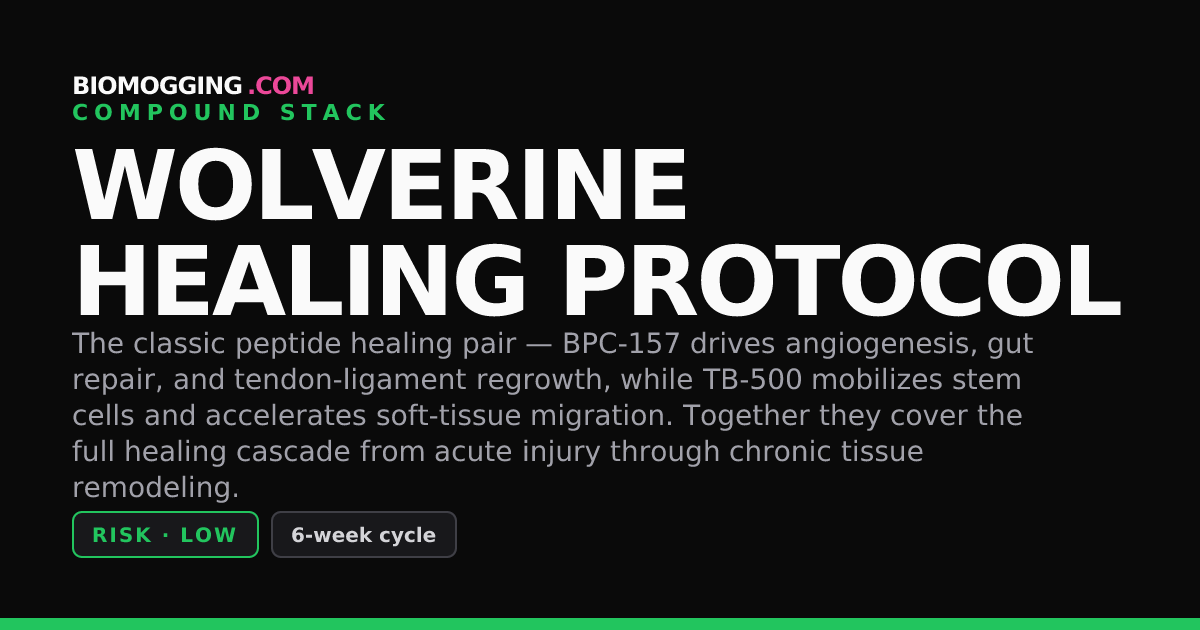 wolverine healing bpc 157 Protocol — BPC-157 + TB-500 Stack ⚖️ Metabolism can shift Size:1.29 lb n1_health-supplements